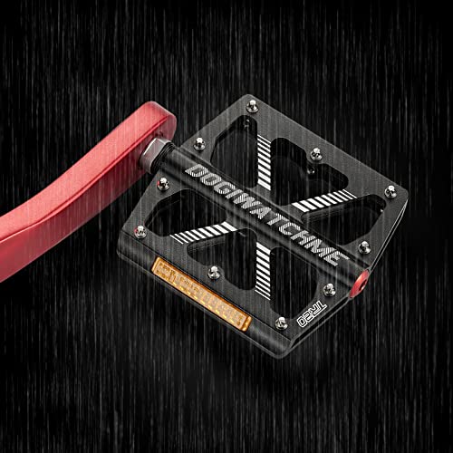 Non-Slip Aluminum MTB Pedals with Reflectors