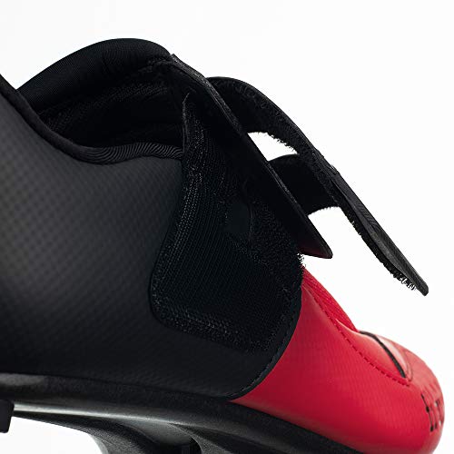 Fizik Transiro R4 Powerstrap in Black/Red