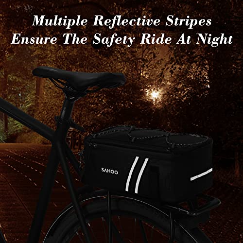 Sahoo Waterproof Bicycle Trunk Rack Bag