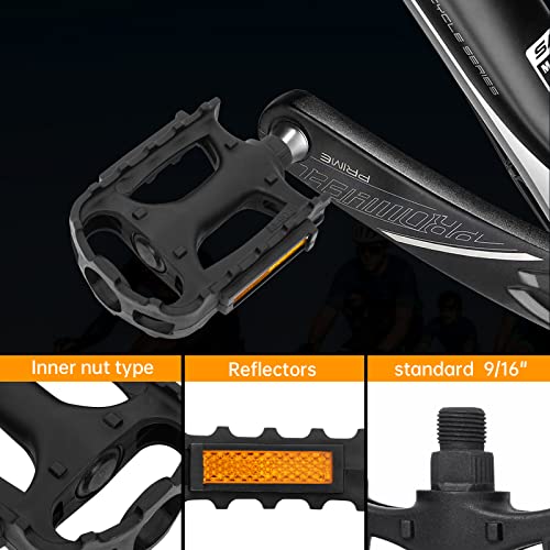 Alston Lightweight Non-Slip Road Bike Pedals
