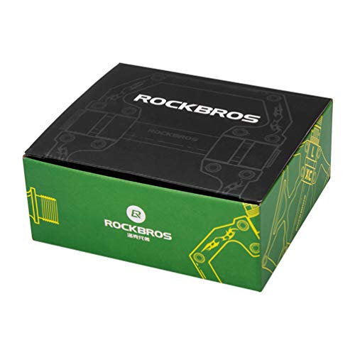 RockBROS MTB Pedals with Wide Platform, Black