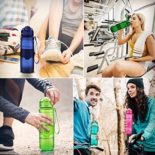BPA-free Cycling Water Bottle with Lockable Lid