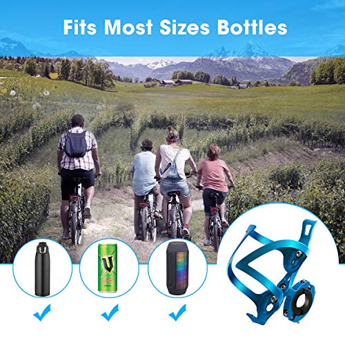 Universal 2-in-1 Bike Cup Holder (Blue)