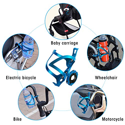 Universal 2-in-1 Bike Cup Holder (Blue)