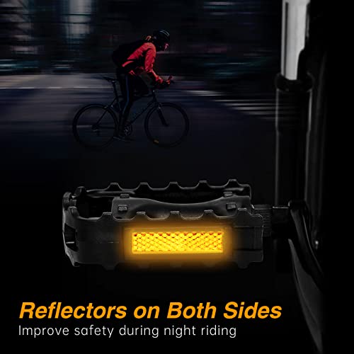 Alston Lightweight Non-Slip Road Bike Pedals