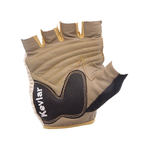 Large Beige Planet Bike Taurus Gloves