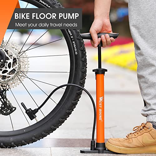 Portable Bike Air Pump with Dual Valve