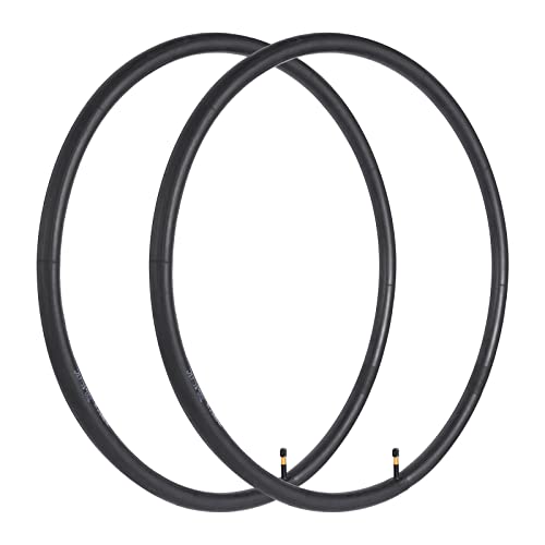 2 Pack 700C Road Bike Tubes 700x25C/28C/30C/32C AV48mm Long Valve 700C Tubes Compatible with 700 x 25C 700 x 26C 700x27C 700 x 28C 700x29C 700 x 30C 700x31C 700 x 32C Bike Tire Tubes