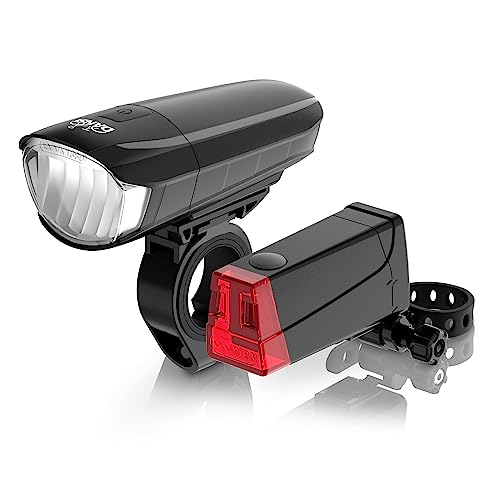 Bright Bike Lights with Rear Flashing Light