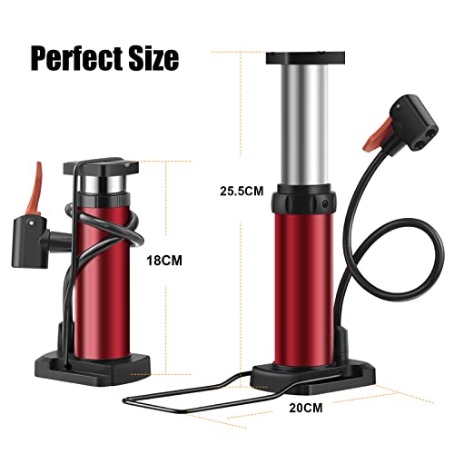 Portable Mini Bike Pump with 120 PSI
