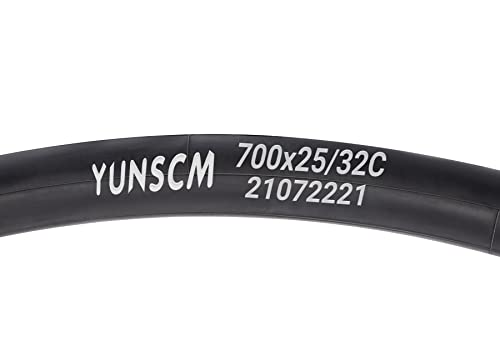 2 Pack 700C Road Bike Tubes 700x25C/28C/30C/32C AV48mm Long Valve 700C Tubes Compatible with 700 x 25C 700 x 26C 700x27C 700 x 28C 700x29C 700 x 30C 700x31C 700 x 32C Bike Tire Tubes
