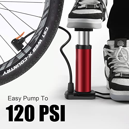 Portable Mini Bike Pump with 120 PSI
