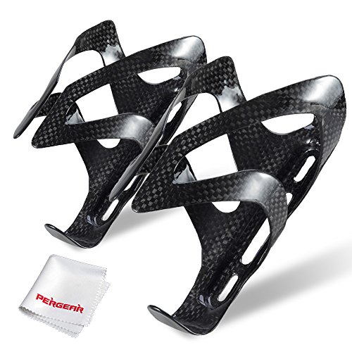 Emgreat Carbon Fiber Bike Bottle Cage -Pack of 2
