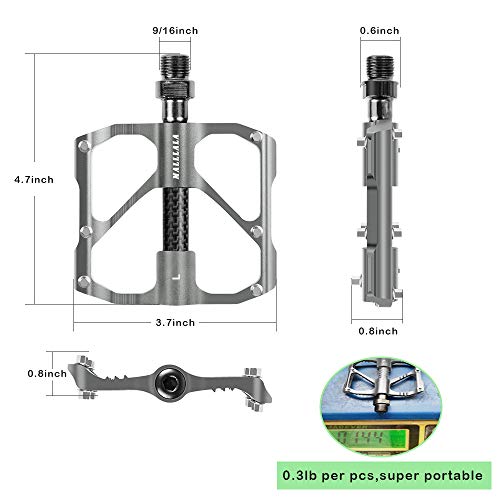 Mountain Bike Pedals with Non-Slip Studs