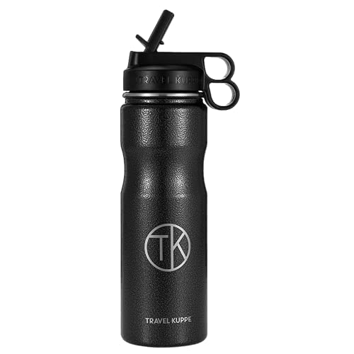 Kuppe Vacuum Insulated Cycling Water Bottle - Straw/Sip Lid
