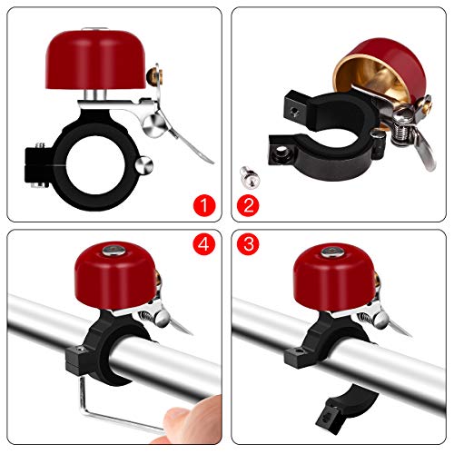 Loud Brass Bike Bell for Road & Mountain Bikes