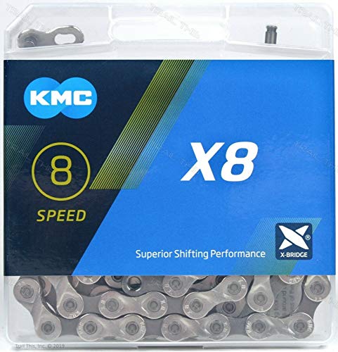 KMC X8-Silver/Grey 8SP Chain