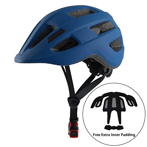 Adjustable Kids Bike Helmet, Navy Blue
