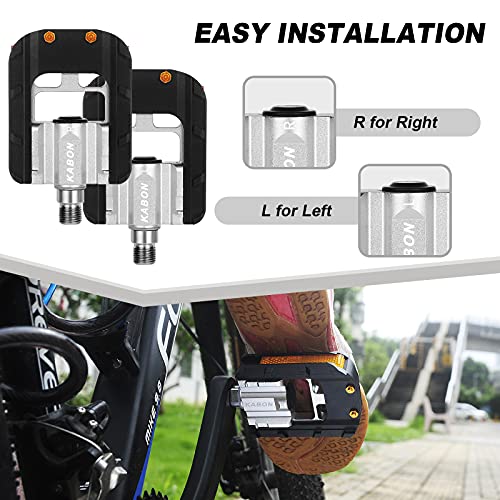 Foldable Non-Slip Bike Pedals - Universal Fit
