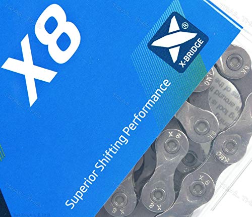 KMC X8-Silver/Grey 8SP Chain