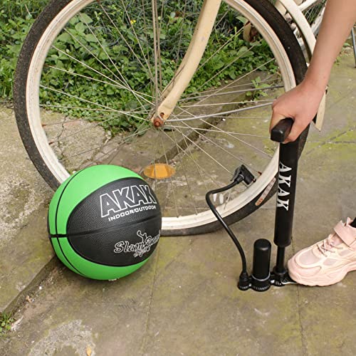Bike Pump with Dual Valve Compatibility