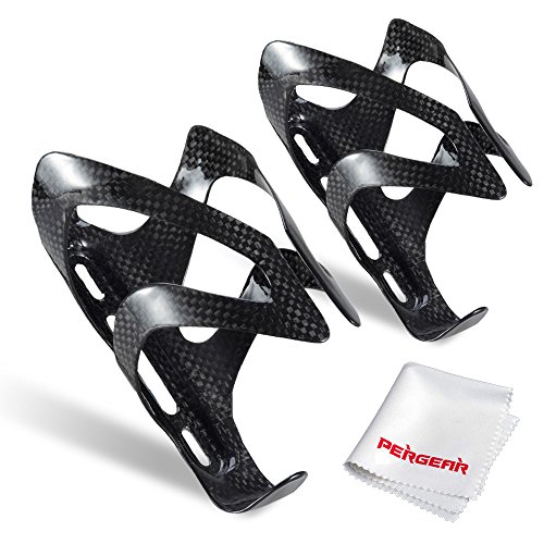 Emgreat Carbon Fiber Bike Bottle Cage -Pack of 2