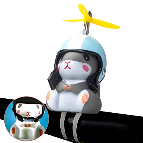 Duck Bike Bell with Light & Hamster Design