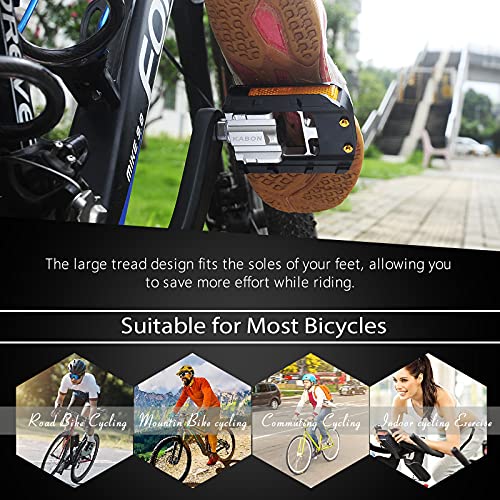Foldable Non-Slip Bike Pedals - Universal Fit