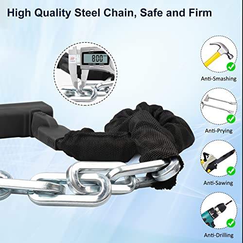 Heavy Duty Bike Chain Lock for Anti-Theft