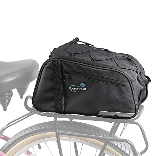 8L Durable Bike Trunk Bag with Secure Attachments
