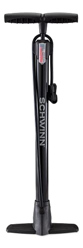 Schwinn Bike Pump with Gauge, 16-Inches