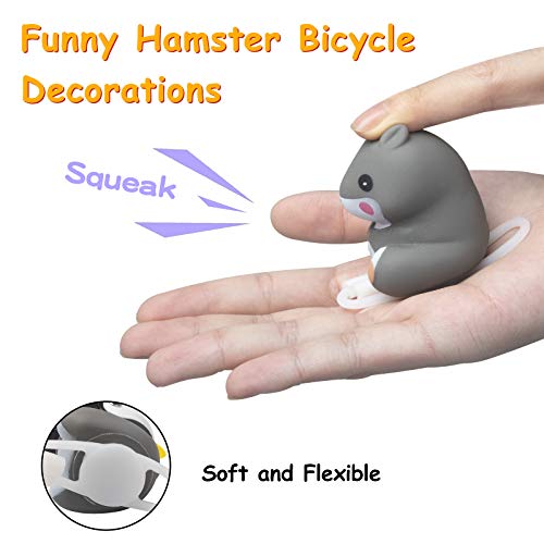 Duck Bike Bell with Light & Hamster Design