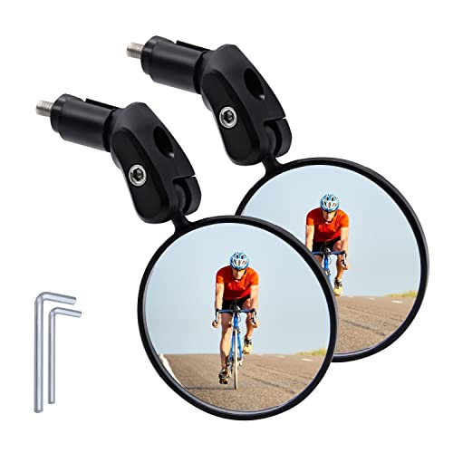 Adjustable Bicycle Rearview Mirror for Handlebar Mounted