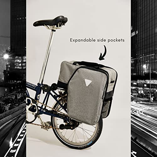 Universal Bike Trunk Bag with Rain Cover