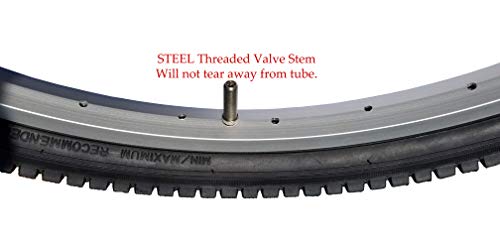 2 Pack - Continental Bike Tube, 26" x 1.75-2.50, 42mm Schrader Valve