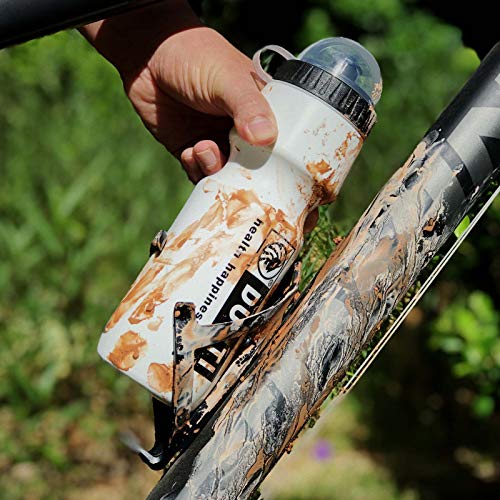 LERMX Bike Water Bottle Holder with Cage - Lightweight