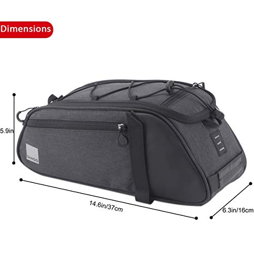 COTEetCI Bike Trunk Bag - 8L Capacity