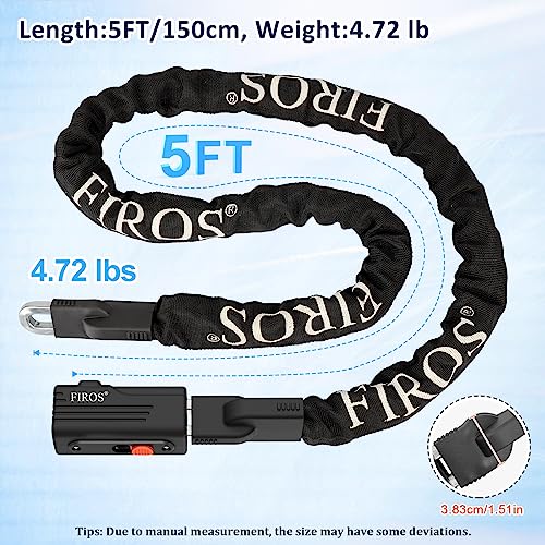 Heavy Duty Bike Chain Lock for Anti-Theft