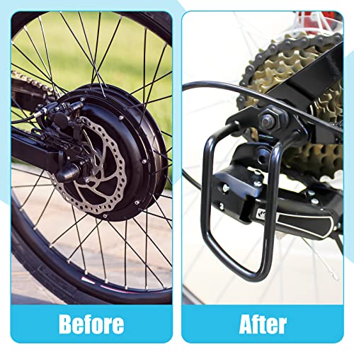Adjustable Rear Derailleur Chain Guard for Bikes