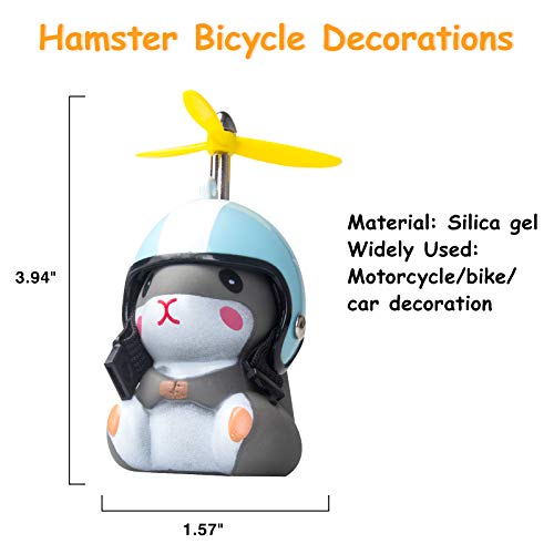 Duck Bike Bell with Light & Hamster Design