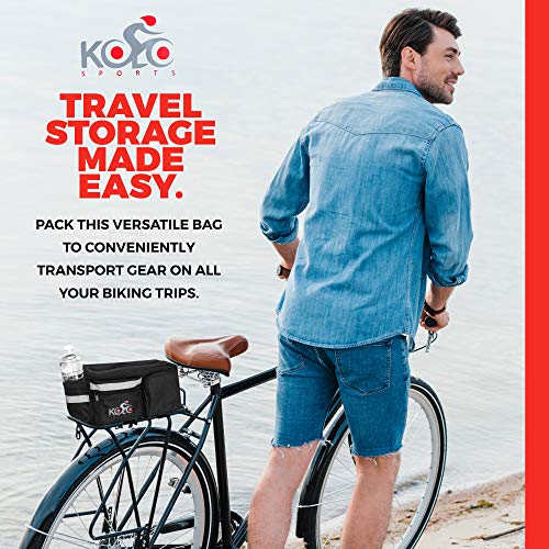 Convertible Waterproof Bike Panniers with Shoulder Strap
