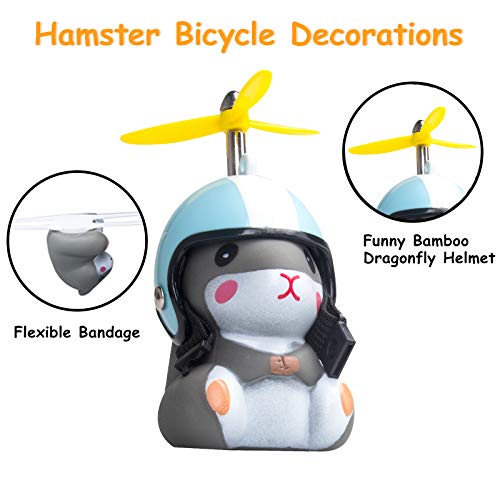 Duck Bike Bell with Light & Hamster Design
