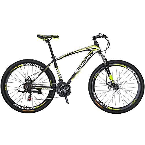 27.5" EUROBIKE Mountain Bike - 21 Speed Disc Brakes