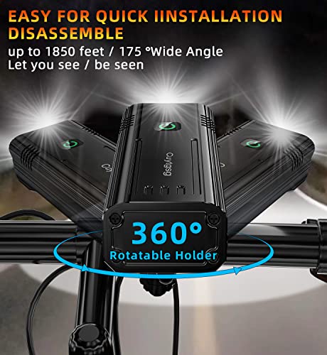 Super Bright 9500 Lumen Bike Lights