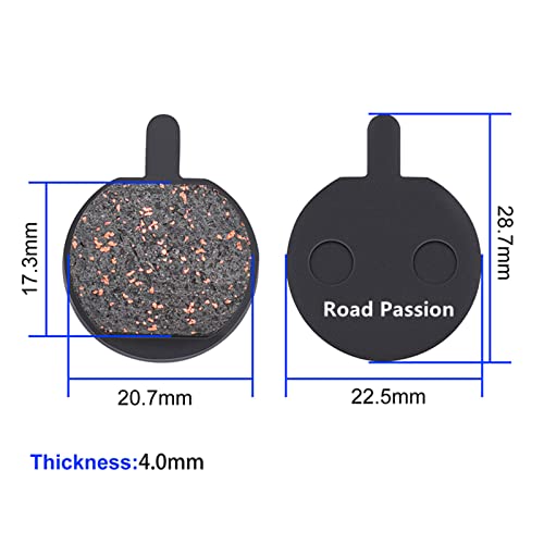 Road Passion Bicycle Disc Brake Pad for Hayes Sole Mechanical CX Pro Expert Comp GX-C GX-2 MX-1 2 3 4 5 MX2-XC Yake jak-5 B777 Trinidad M188 M208 M288 M308 M318 permanent YE113 YE600 original
