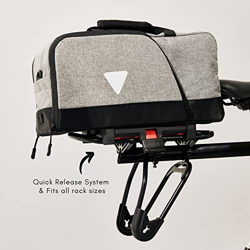 Universal Bike Trunk Bag with Rain Cover