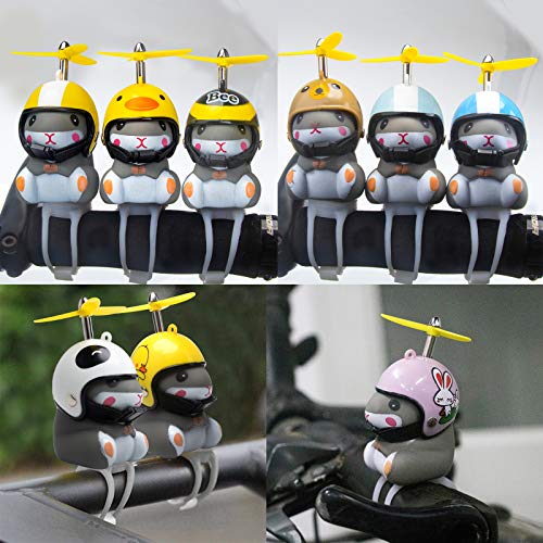 Duck Bike Bell with Light & Hamster Design