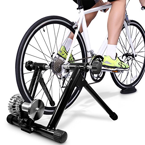Fluid Indoor Bike Trainer - Noise Reduction Wheel