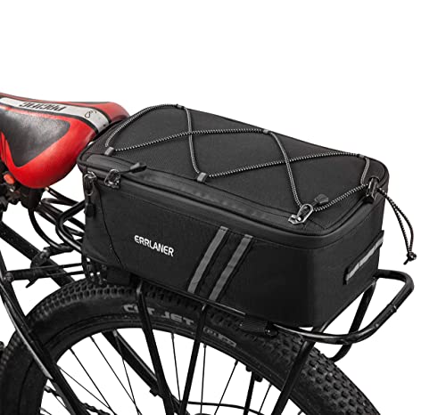 Insulated Rear Bicycle Trunk with Shoulder Strap