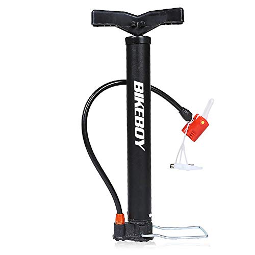 GYTOO Portable High Pressure Bicycle Pump, Sturdy Durable, High Pressure Reliable Vertical Air Pump, for Motorcycle, Electric Car, Mountain Bike